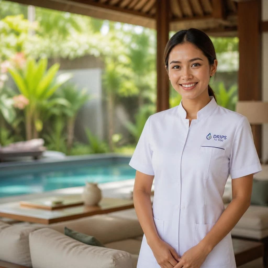 Drips To You - Bali mobile IV therapy service moment 4